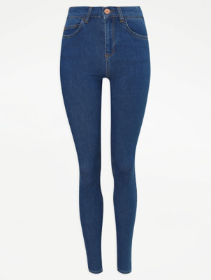 asda wonderfit skinny jeans indigo