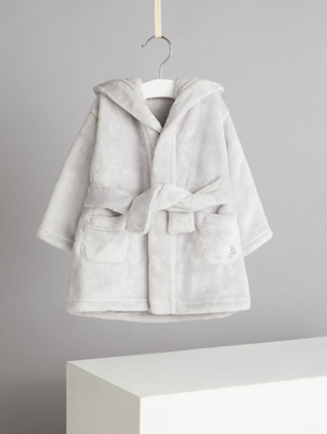 grey bunny dressing gown