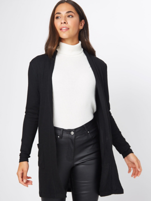 ladies black cardigan asda