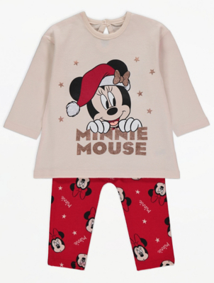 minnie mouse christmas outfit baby