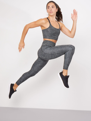 asda ladies black leggings