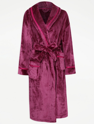 pink dressing gown asda