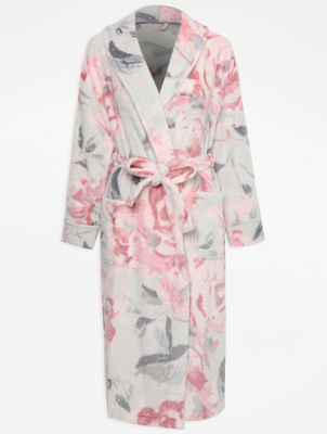 pink dressing gown asda