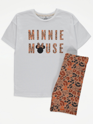 minnie mouse leopard print outfit