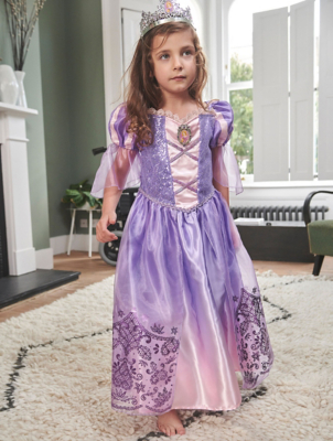 asda rapunzel dress