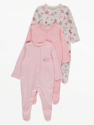 girls sleepsuits