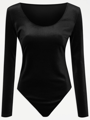 long sleeve cut out bodysuit