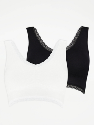 front fastening sports bra asda