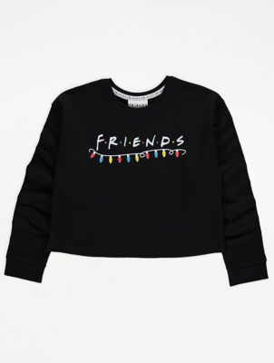 friends crop top sweatshirt