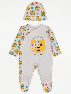asda fleece sleepsuit