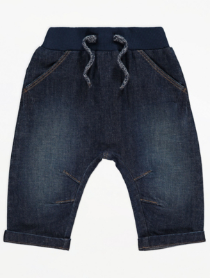 Brown Cord Jersey Waist Jeans | Baby 
