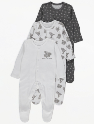 asda sleepsuits girl