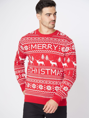 asda fairisle jumper