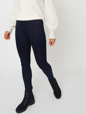 asda denim look leggings