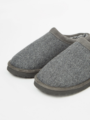 mens boot slippers asda