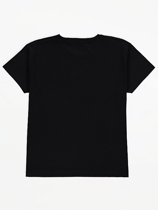 Roblox Black Splatter T Shirt Kids George At Asda - t shirt in roblox black