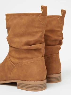 asda tan boots