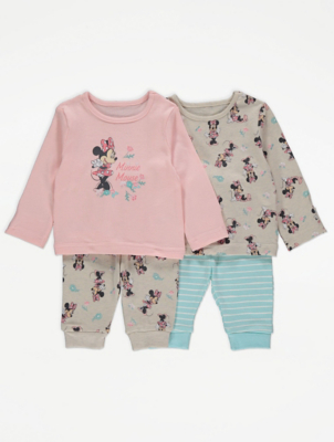 asda baby girl sleepsuits