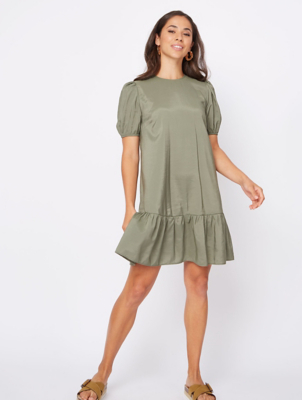 asda green dress