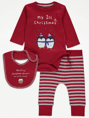 asda baby christmas clothes