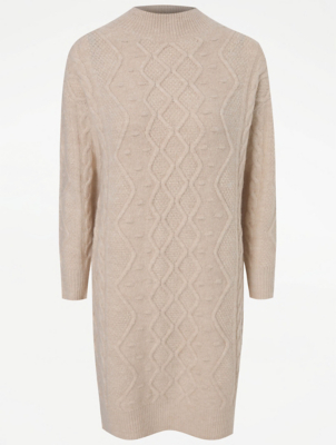 asda knitted jumper dress