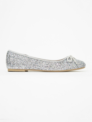 asda silver shoes