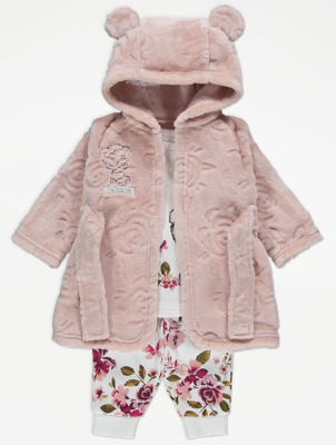 hooded tatty teddy dressing gown