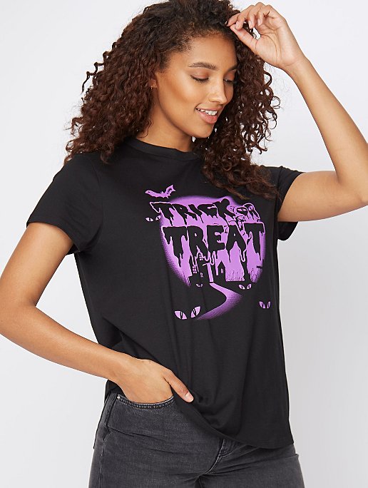 Fremragende det samme mus eller rotte Halloween Trick or Treat Graphic T-Shirt | Women | George at ASDA