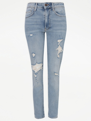 asda straight leg jeans ladies