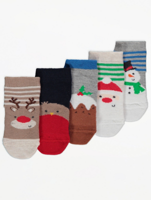 asda baby girl socks