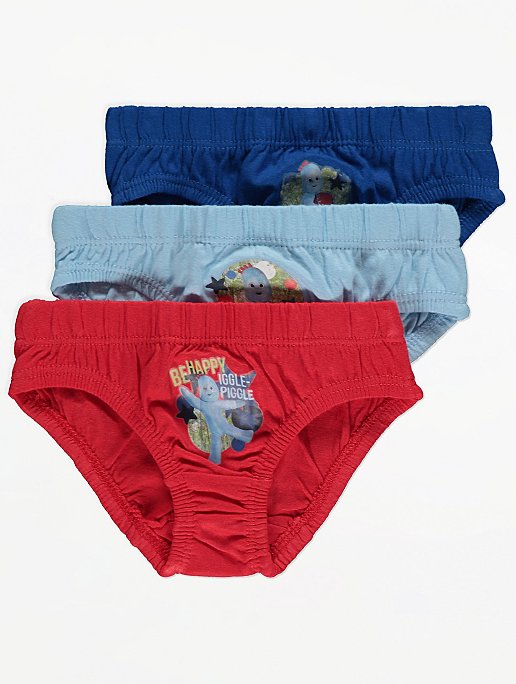Boy's In the Night Garden Pack of 5 Briefs Underwear 