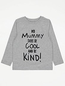 Girls Tops T Shirts Kids George At Asda - blue t shirt over black sweater roblox