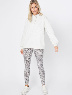 asda girls white leggings