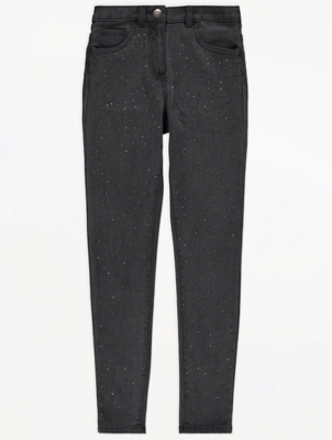 asda black jeans womens