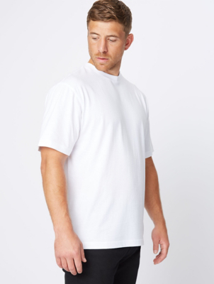 White Jersey Oversized T-Shirt | Men 