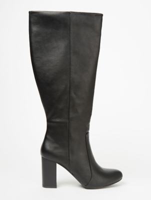 black knee high boots asda