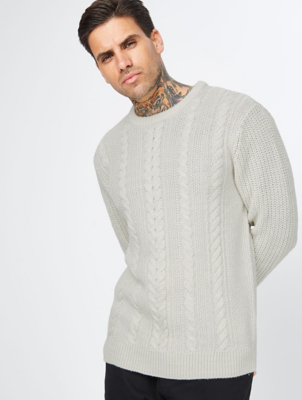 cream chunky jumper