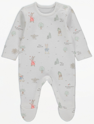 baby girl sleepsuits asda