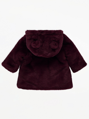 asda george baby girl coats