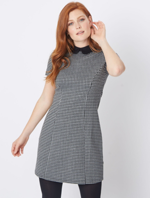 collared shift dress