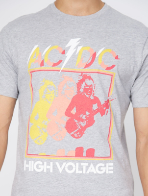 acdc t shirt asda