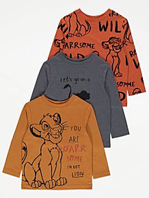 Boys Tops T Shirts Kids Tops George At Asda - orange striped shirt roblox