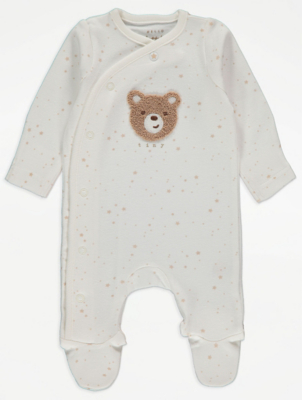 asda baby boy sleepsuits