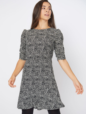 asda george animal print dress