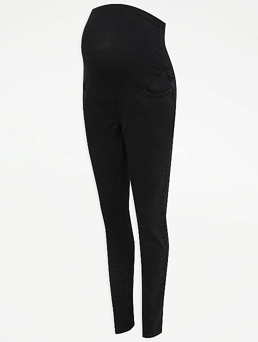 Maternity Black Over Bump Skinny Jeans | Sale & Offers | George at ASDA