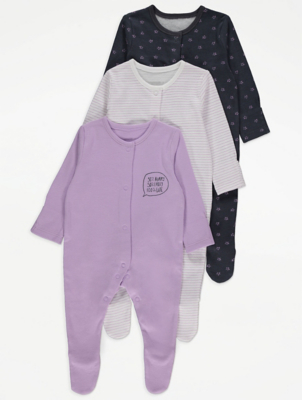 asda fleece sleepsuit