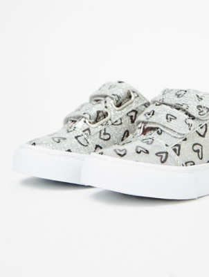 asda girls white shoes