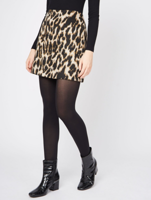 asda george zebra print skirt