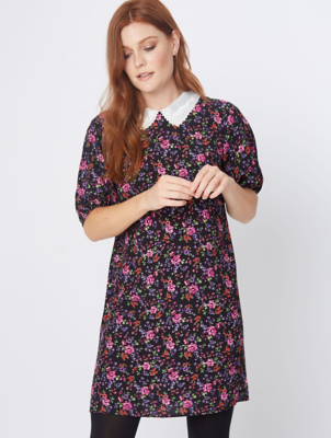 asda burgundy pinafore