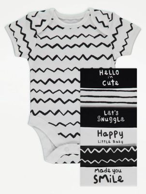asda long sleeve baby vests
